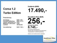 Gebraucht Opel Corsa Edition 101 PS (74 kW) 2023 Jade weiss/arktis weiss Kleinwagen