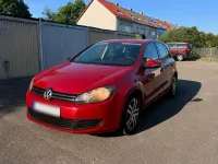 Gebraucht VW Golf V 102 PS (75 kW) 2009 Rot Kombi