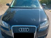 Gebraucht Audi A3 Sportback Ambiente 102 PS (75 kW) 2008 Schwarz Kleinwagen