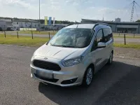 Gebraucht Ford Tourneo Courier Titanium 101 PS (74 kW) 2016 Silber Van / Kleinbus