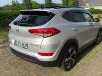 Gebraucht Hyundai Tucson Premium 141 PS (103 kW) 2017 Silber SUV
