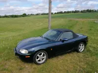 Gebraucht Mazda MX5 140 PS (102 kW) 2000 Blau Cabrio