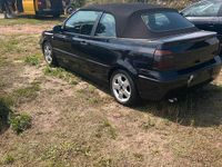 Gebraucht VW Golf Cabriolet 2000 Schwarz Cabrio
