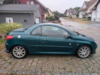 Gebraucht Peugeot 206 CC 108 PS (79 kW) 2003 Grün Cabrio