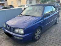 Gebraucht VW Golf Cabriolet 90 PS (66 kW) 1996 Blau Cabrio
