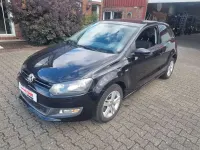 Gebraucht VW Polo Match 90 PS (66 kW) 2012 Schwarz Kleinwagen