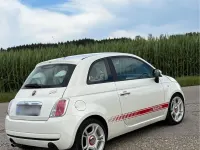 Gebraucht Fiat 500 Abarth 69 PS (50 kW) 2010 Weiß Kleinwagen