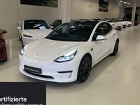 Gebraucht Tesla Model 3 Performance 377 kW (513 PS) 2022 Weiß Limousine