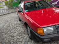 Gebraucht Audi 100 133 PS (97 kW) 1990 Rot Limousine