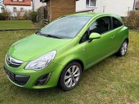 Gebraucht Opel Corsa 87 PS (63 kW) 2013 Grün Kleinwagen