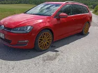 Gebraucht VW Golf VII 150 PS (110 kW) 2016 Rot Kombi