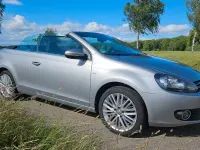 Gebraucht VW Golf Cabriolet Cup 105 PS (77 kW) 2014 Silber Cabrio