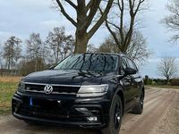 Gebraucht VW Tiguan Allspace R-line 200 PS (147 kW) 2021 Schwarz SUV