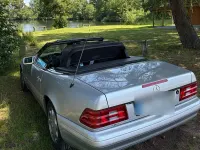 Gebraucht Mercedes SL320 231 PS (169 kW) 1997 Silber Cabrio