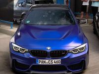gebraucht BMW M4 CS Frozen Dark Blue KW V3 Edelweiss Carbon