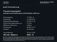 Gebraucht Audi Q6 e-tron Performance 225 kW (306 PS) 2026 Daytonagrau perleffekt SUV