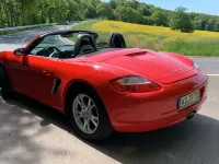 Gebraucht Porsche Boxster 239 PS (175 kW) 2006 Rot Cabrio