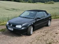 Gebraucht VW Golf 101 PS (74 kW) 1999 Schwarz Cabrio