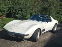 Gebraucht Corvette C3 271 PS (199 kW) 1971 Weiß Cabrio