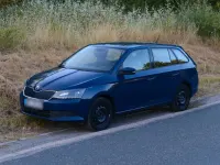 Gebraucht Skoda Fabia 75 PS (55 kW) 2015 Blau Kombi