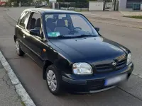 Gebraucht Nissan Micra 54 PS (39 kW) 1998 Schwarz Kleinwagen