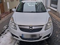 Gebraucht Opel Corsa 60 PS (44 kW) 2009 Weiß Kleinwagen