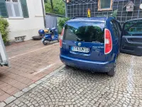 Gebraucht Skoda Roomster Plus Edition 86 PS (63 kW) 2013 Blau Van / Kleinbus