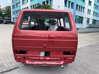 Second-hand VW Multivan 69 CP (50 kW) 1989 Roșu Monovolum