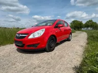 Gebraucht Opel Corsa 80 PS (58 kW) 2009 Rot Kleinwagen