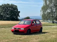 Gebraucht VW Polo Basis 50 PS (36 kW) 1999 Rot Limousine