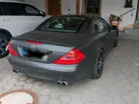 Gebraucht Mercedes SL500 2001 Schwarz Cabrio