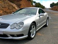 Gebraucht Mercedes SL500 306 PS (225 kW) 2001 Silber Cabrio