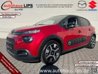Usado Citroën C3 PureTech 82 CV (60 kW) 2017 Rojo Utilitario