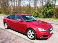 Second-hand Audi A4 143 CP (105 kW) 2008 Roșu Berlinǎ