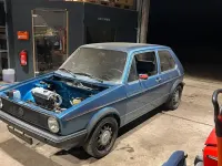 Gebraucht VW Golf I 113 PS (83 kW) 1981 Blau Kleinwagen