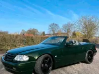 Gebraucht Mercedes SL320 231 PS (169 kW) 1998 Grün Cabrio