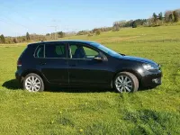 Gebraucht VW Golf VI Highline 160 PS (117 kW) 2009 Schwarz Kleinwagen