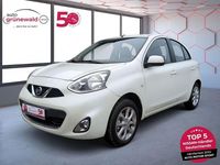 Gebraucht Nissan Micra Visia 80 PS (58 kW) 2017 Weiß Kleinwagen