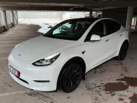 Gebraucht Tesla Model Y Long Range AWD 378 kW (514 PS) 2024 Weiß SUV