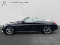 Gebraucht Mercedes C180 AMG 156 PS (114 kW) 2019 Schwarz Cabrio