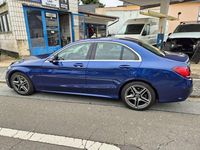 Gebraucht Mercedes C220 AMG line 194 PS (142 kW) 2018 Brillantblau metallic Limousine