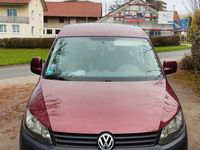Gebraucht VW Caddy 105 PS (77 kW) 2011 Rot Van / Kleinbus