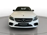 Gebraucht Mercedes C220 AMG line 194 PS (142 kW) 2021 Unilack polarweiß Limousine