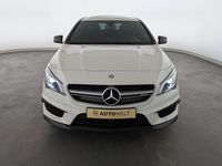 Gebraucht Mercedes CLA45 AMG Shooting Brake AMG 381 PS (280 kW) 2015 Calcitweiss/zirrusweiss Kombi
