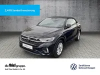 Gebraucht VW T-Roc Cabriolet R-line 150 PS (110 kW) 2025 Schwarz Cabrio