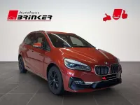 Gebraucht BMW 220 Active Tourer Luxury Line 192 PS (141 kW) 2019 Sunset orange metallic Van / Kleinbus