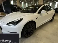Gebraucht Tesla Model 3 Performance 377 kW (513 PS) 2022 Pearl white multicoat Limousine