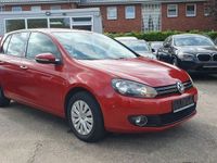 Gebraucht VW Golf VI Team 86 PS (63 kW) 2010 Rot Kleinwagen