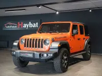 Gebraucht Jeep Wrangler Unlimited Rubicon 272 PS (200 kW) 2018 Orange SUV