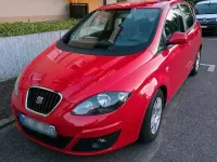 Gebraucht Seat Altea 2009 Rot Kleinwagen